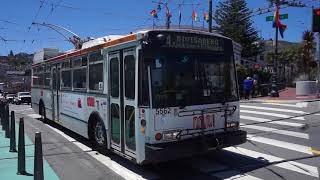 MUNI trolleybus ETI 14TrSF 5562