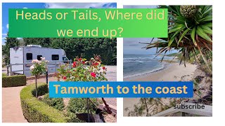 Motorhome life ,Tamworth to the coast. Coin toss destinations.