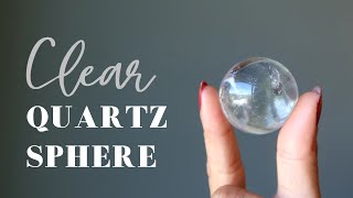 Shop Clear Quartz Spheres