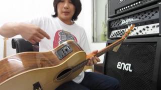 อ.โอ๋ รีวิวกีตาร์โปร่งไฟฟ้า TYMA HFE 560 ACOUSTIC ELECTRIC GUITAR DEMONSTRATION