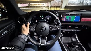 2024 Alfa Romeo Tonale Veloce POV Drive Impressions /// Is it a REAL Alfa?