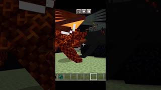 ender dragon vs nether dragon 99% Pepole Don't know that😳Minecraft epic fight 😱 #shorts #minecraft