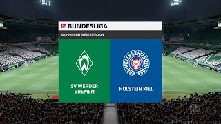 ⚽ Werder Bremen vs Holstein Kiel ⚽ | 2. Bundesliga (29/04/2022) | Fifa 22
