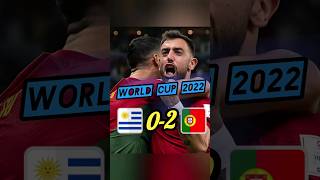 Portugal 🇵🇹 vs Uruguay 🇺🇾 FIFA World Cup 2022 March Highlights #football #ronaldo #shorts #viral 🥰🥰