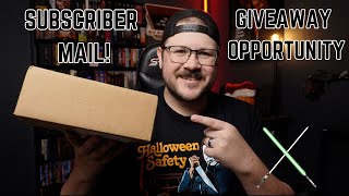 SUBSCRIBER MAIL PLUS GIVEAWAY OPPORTUNITY!