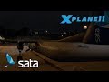 X-Plane 11: Q400 flight Santa Maria to Ponta Delgada