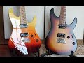 Ibanez AZ Shootout - Prestige AZ2402 vs Premium AZ242F (Clean & Crunch)