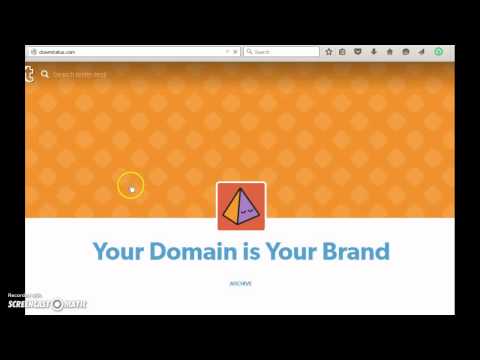 How to use a custom domain name with a tumblr blog. How to use a custom domain name with a tumblr blog.