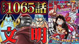 【 ワンピース 1065話 】ベガパンクが明かしたエッグヘッドの正体と驚愕の歴史！セラフィムに搭載された悪魔の実の能力はまさかの...【 ONEPIECE ワンピース 最新話 考察 感想 解説】