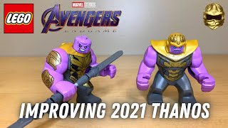 Minifig Mods: Improving the 2021 LEGO Thanos Bigfig! 76192 Avengers: Endgame Final Battle