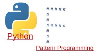Printing F Hash '#' shape in Python - Pattern of Python Programming