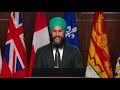 ndp leader jagmeet singh on first ministers meeting covid 19 vaccine distribution – dec. 10 2020