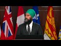 ndp leader jagmeet singh on first ministers meeting covid 19 vaccine distribution – dec. 10 2020