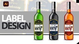 Label design in illustrator | Label design | Packaging Design |  Graphic design | Product packaging