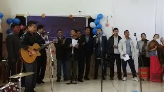 Hallelujah hwnwi rwchap di Sang by Twipra Christian Fellowship Shillong- father's group