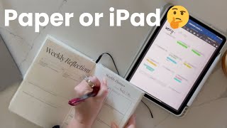 Digital vs. Paper Planner | Which One is Better for Productivity?