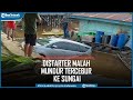 Detik detik Mobil Tamu Hotel Distarter Malah Mundur Tercebur ke Sungai Kapuas