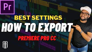 BEST Export Settings On Premiere Pro - HIGHEST QUALITY | Export 4k quality in premiere pro | Hindi