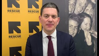 IRC's David Miliband calls for a Europe that truly protects