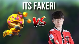 I BEAT FAKER WITH TEEMO.