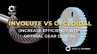5. Involute Vs Cycloidal Gear Tooth | Spur Gears | Design of Machine Elements