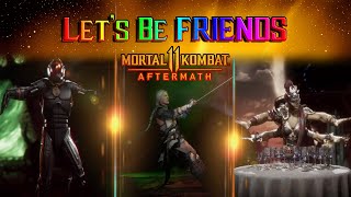 Mortal Kombat 11 All Friendships HD (including Robocop, Fujin & Sheeva)