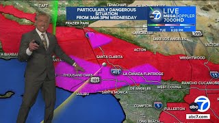 SoCal to see 'particularly dangerous situation' again Wednesday amid more Santa Ana winds