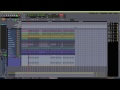 basic mixing in ardour 3 part 3 using the grid setting tempo duplicating and moving regions