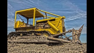 1955 Caterpillar D8 Dozer Cold Start and Controls Explained