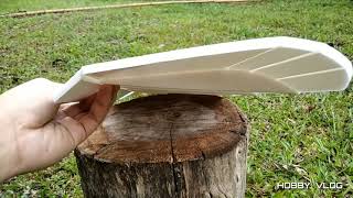 วิธีทำเครื่องบิน Slow fly บังคับวิทยุ EP1.How To Make Slow Fly Rc Plane.How To Diy Slow Fly Rc Plane