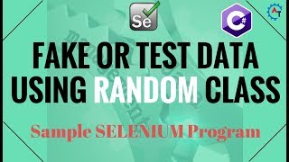 15. Sample Selenium Program Using RANDOM Class in C#