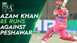 Azam Khan Brutal 85 Runs Against Peshawar | Islamabad United vs Peshawar Zalmi | HBL PSL 7 | ML2L