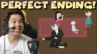 PACIFIST ENDING! | I SAVED EVERYONE!!! | House (Pixel Horror Game)