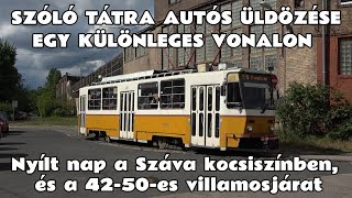 2024.04.20. Száva kocsiszín nyílt napja, \u0026 a 42-50-es kispesti körvillamos szóló Tátrával és MUV-val