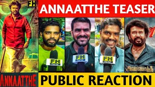 Annaatthe Official Teaser Reaction | Annaatthe Teaser PublicTalk| Rajini|Trailer|Public Opinion