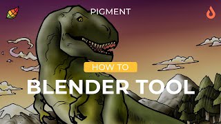 Pigment How To: Using The Blender Tool (iOS) | Digital Coloring Blending Techniques | Coloring Tips