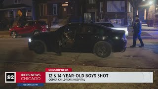 2 boys shot inside vehicle in South Shore