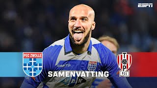 Supersub Apostolos Vellios scoort 1 minuut na invalbeurt 🔥 | Samenvatting PEC Zwolle - TOP Oss
