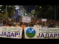 Tens of thousands protest in Belgrade against proposed lithium mining in Serbia