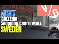 Visby 🇸🇪 Galleria shopping center MALL Sweden Sverige