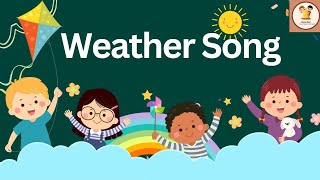 Weather Song  - "Sun, Rain, Wind, and Snow" | Kidz Bell Nursery Rhymes & Kids Songs