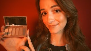 ASMR | Over-Explaining Makeup Products (Whispers, Tapping, Repetition)