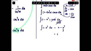 การอินทิเกรตโดยการแทนด้วยฟังก์ชันตรีโกณมิติ ตอนที่ 3 (Calculus 206161)