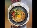 Mi Goreng Sarang Telur #misaji