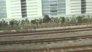 ＪＲ東日本　東海道線　大船駅から藤沢駅　車窓風景　山側