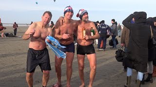 37ste Nieuwjaarsduik IJmuiden groot succes