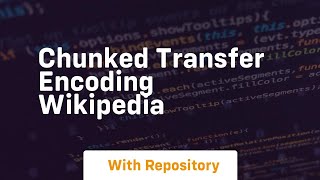 chunked transfer encoding wikipedia