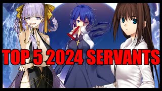 Top 5 Servants Released in 2024 (Fate/Grand Order)