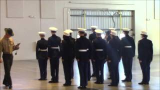 Parris Island Drill Comp (2014): Platoon Unarmed