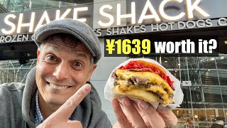 How Expeinsive is Shake Shack in Japan | Fast Food Price Check